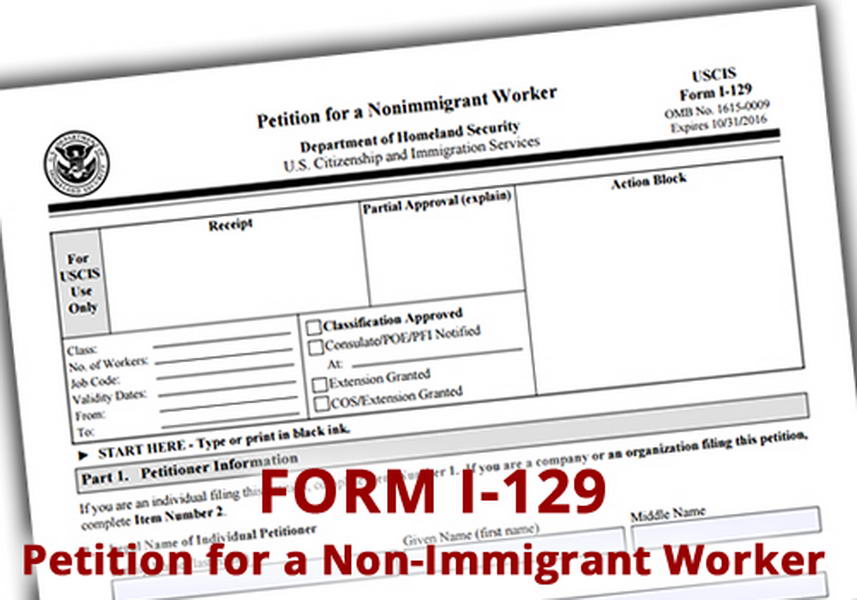 I form. I-129 петиция. I 129 для посольства США. I129 petition. Бланки для иммиграции в США.